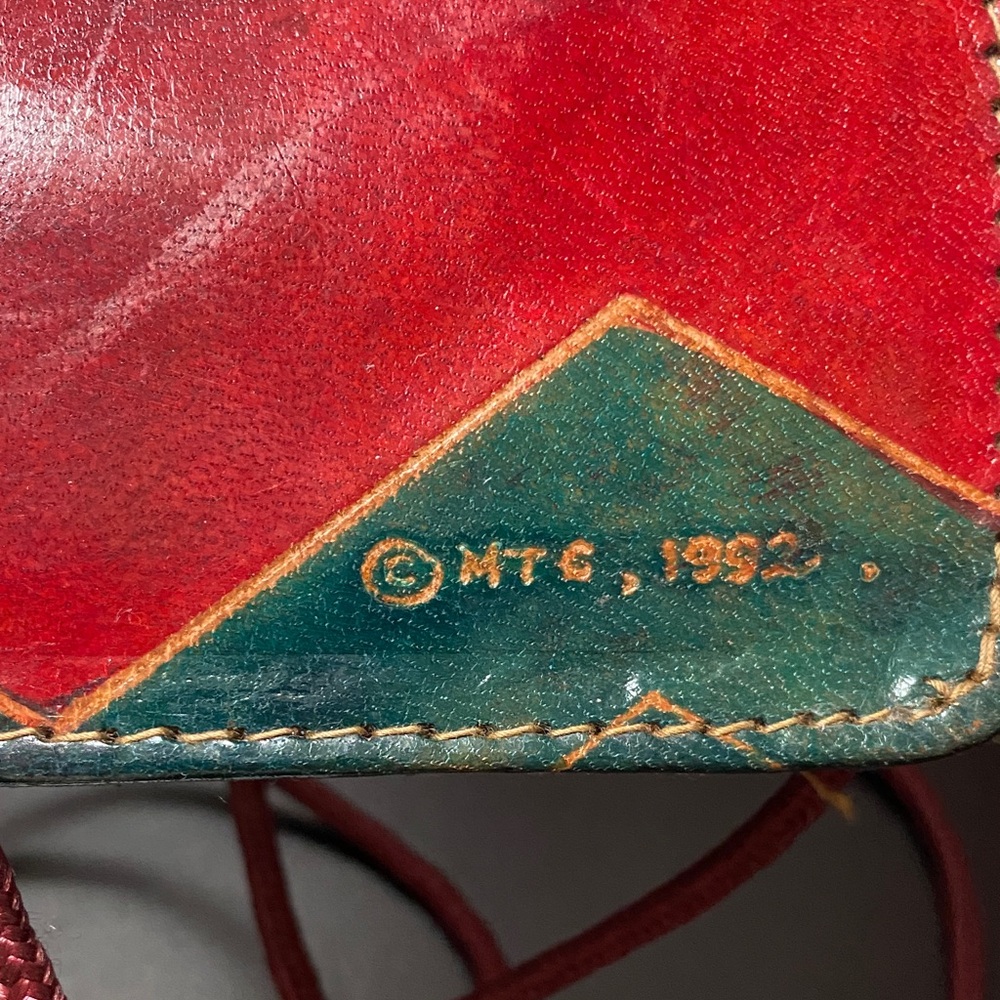 Vintage Mediterranean Trading Company Crossbody leather bag - Picture 15 of 16